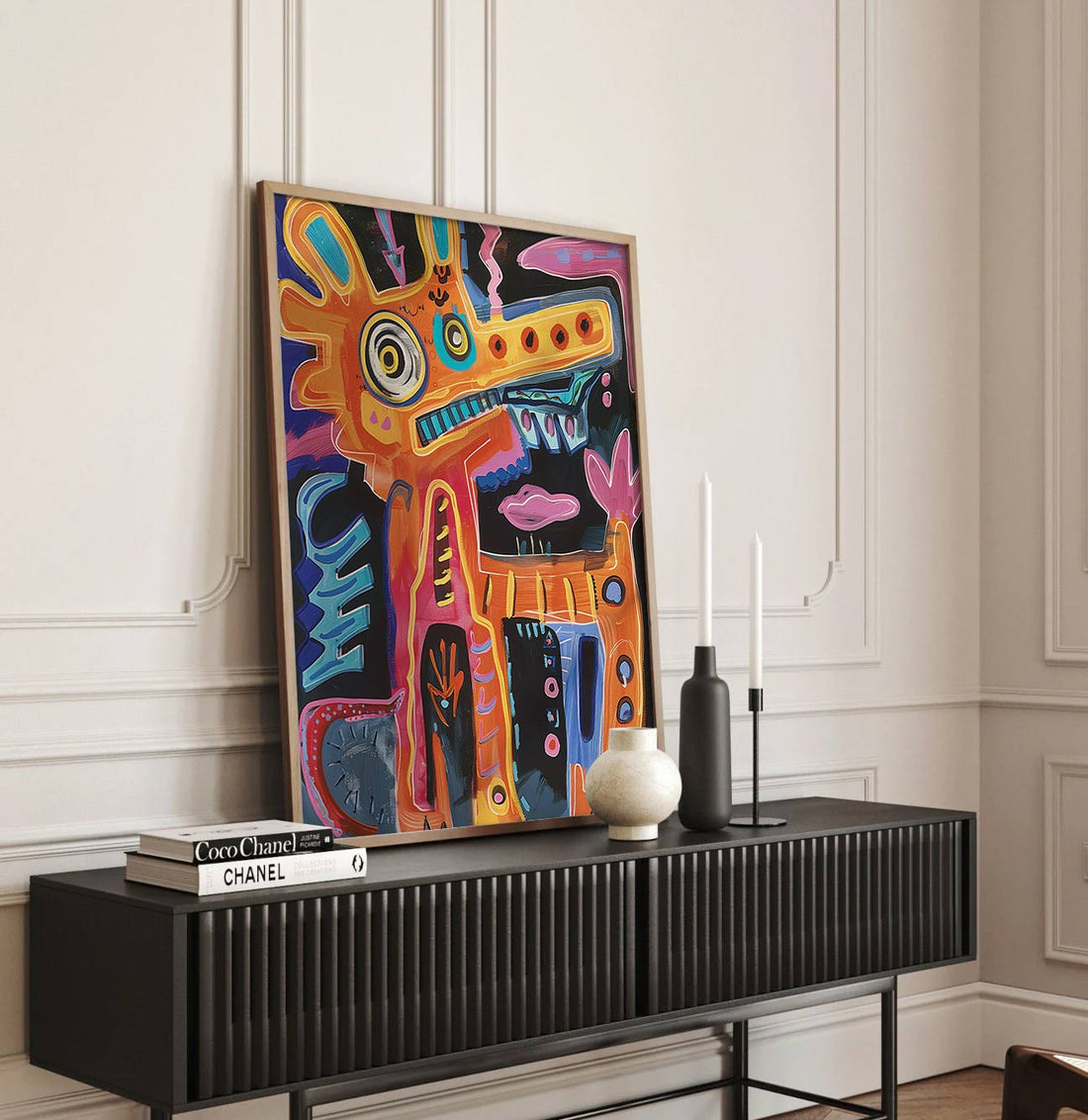 Fierce. Playful. Wildly original - Oil Painting