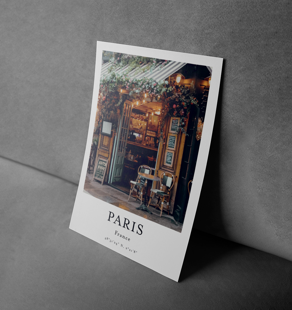 Parisian Café: A Moment of Tranquility