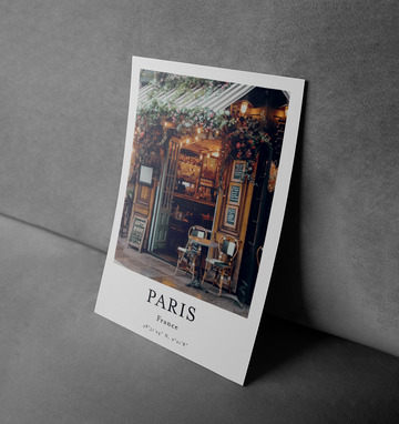 Parisian Café: A Moment of Tranquility