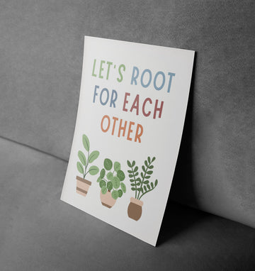 Root for Each Other: A Community-Focused Message