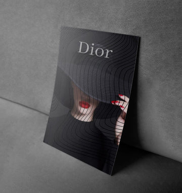 Dior Elegance in Shadows Poster