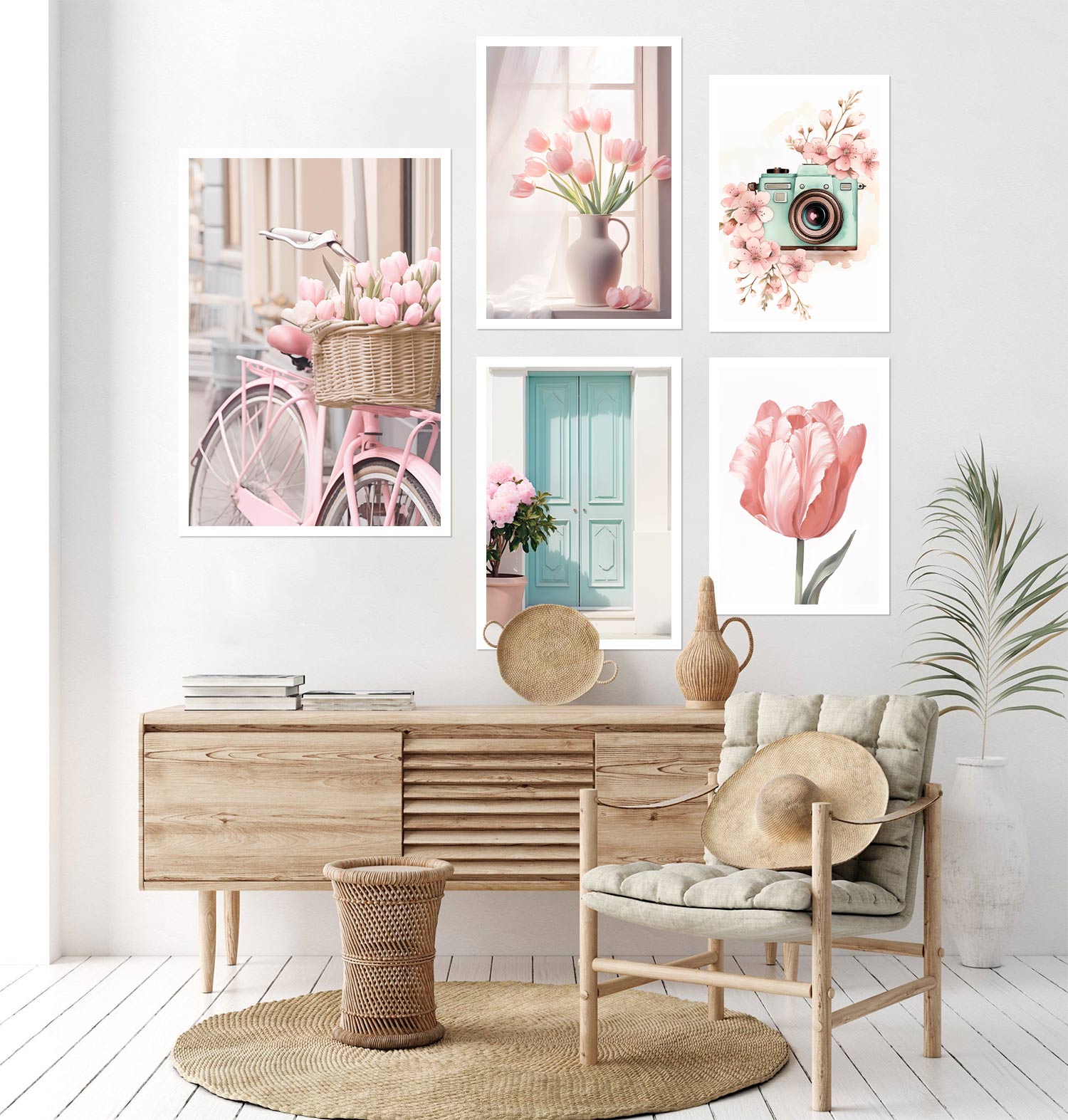 Blooming Moments Collection Wall Art Set