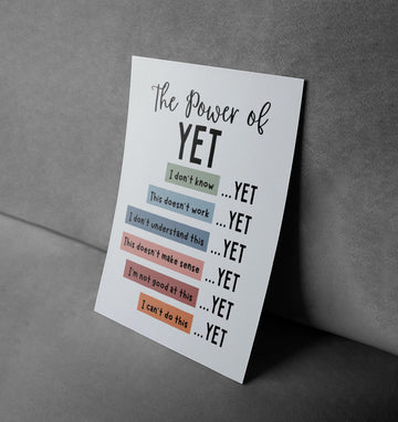 The Power of Yet: A Mindset Shift