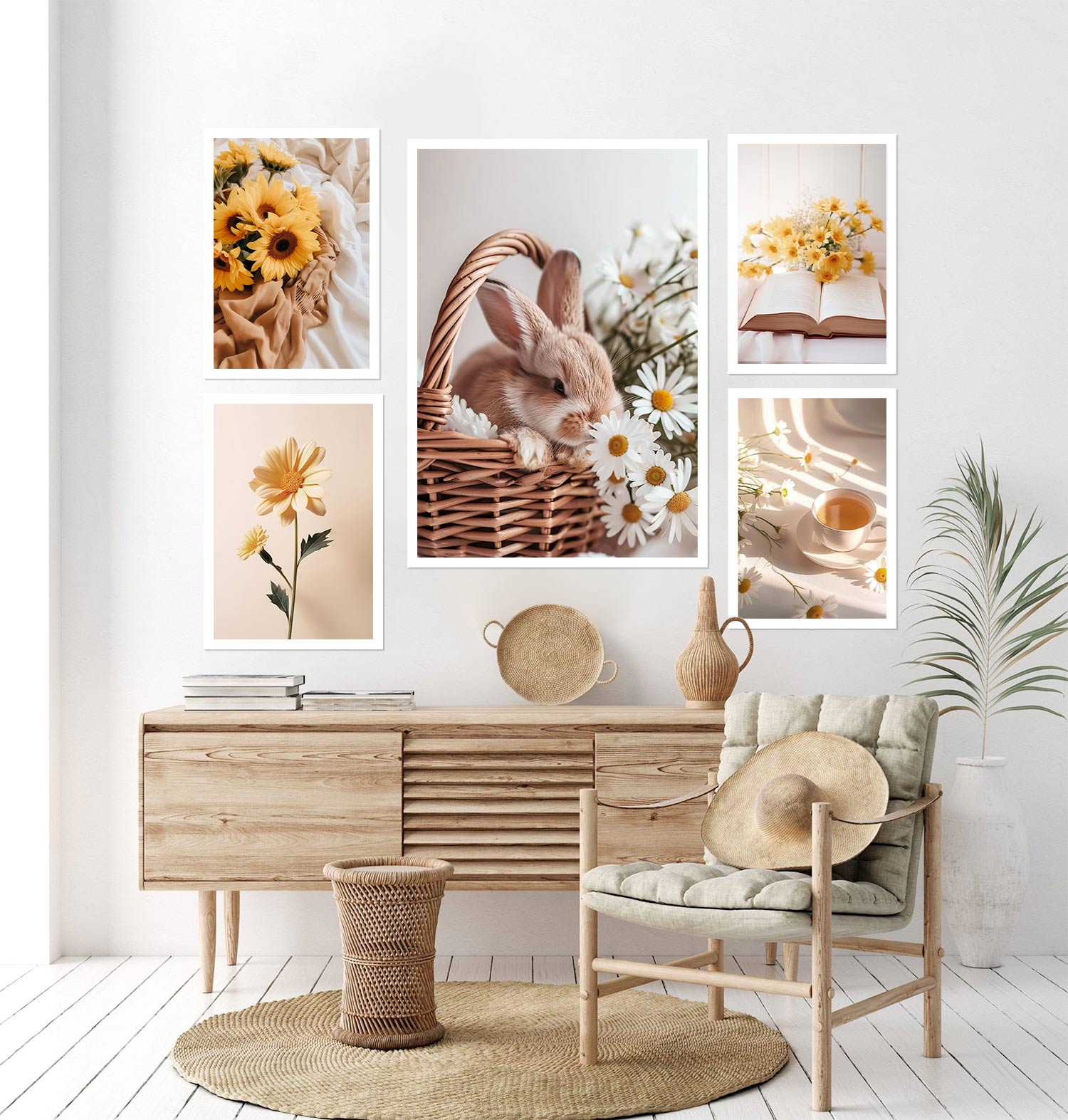 Sunlit Serenity Wall Art Combo