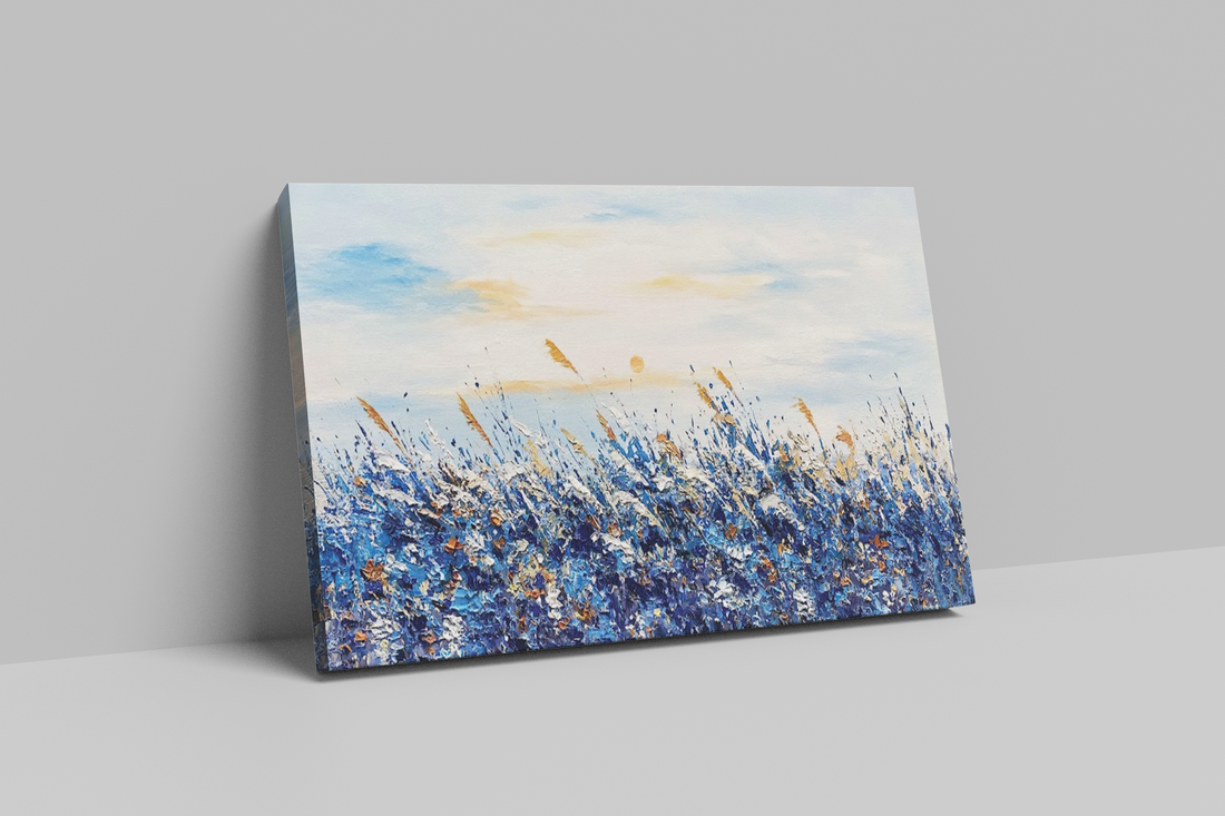 Morning Breeze – Original Textured Oil Painting on Canvas