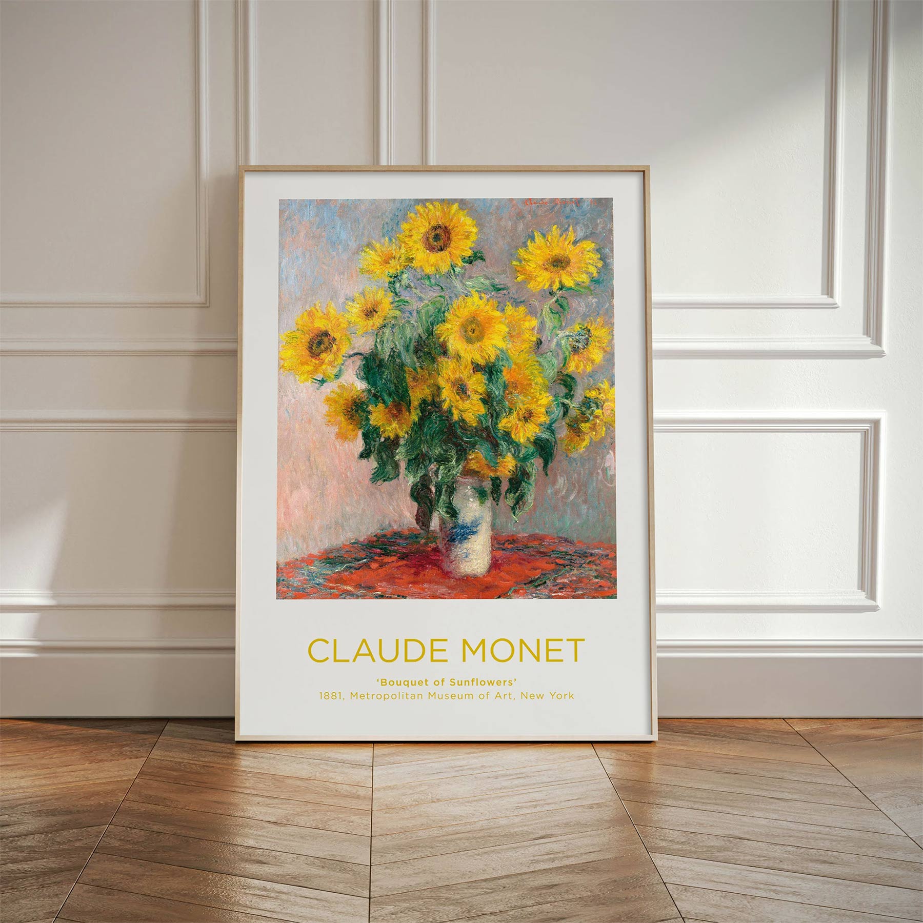 Sunflowers in Bloom: A Monet Masterpiece