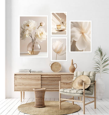 Serenity in Bloom Wall Art Combo