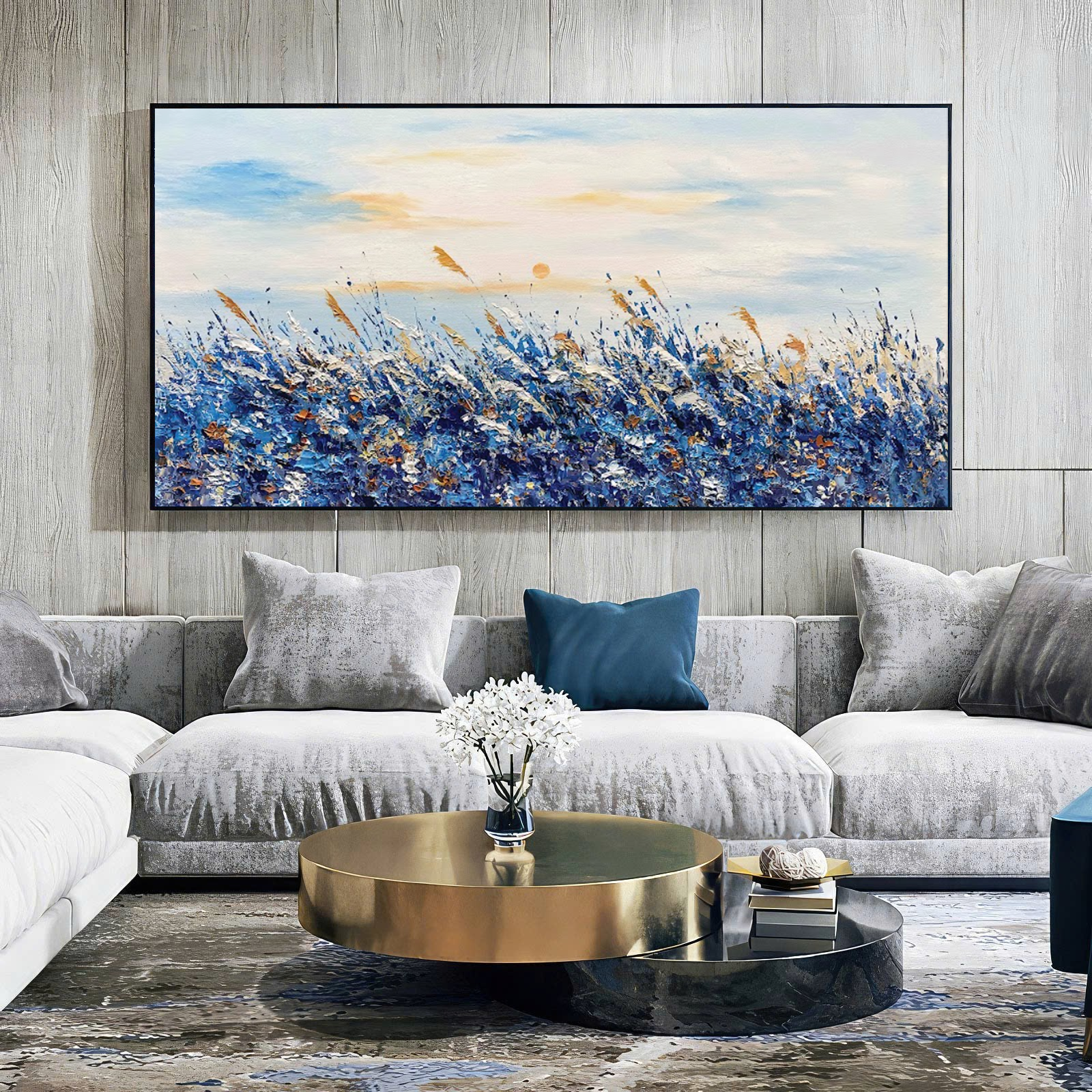 Morning Breeze – Original Textured Oil Painting on Canvas
