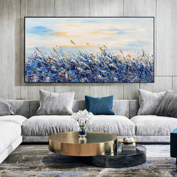 Morning Breeze – Original Textured Oil Painting on Canvas