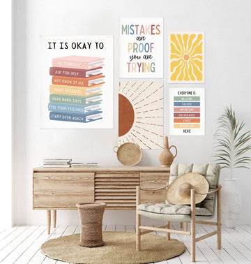 Inspiration Every Day – Motivational Wall Art Combo