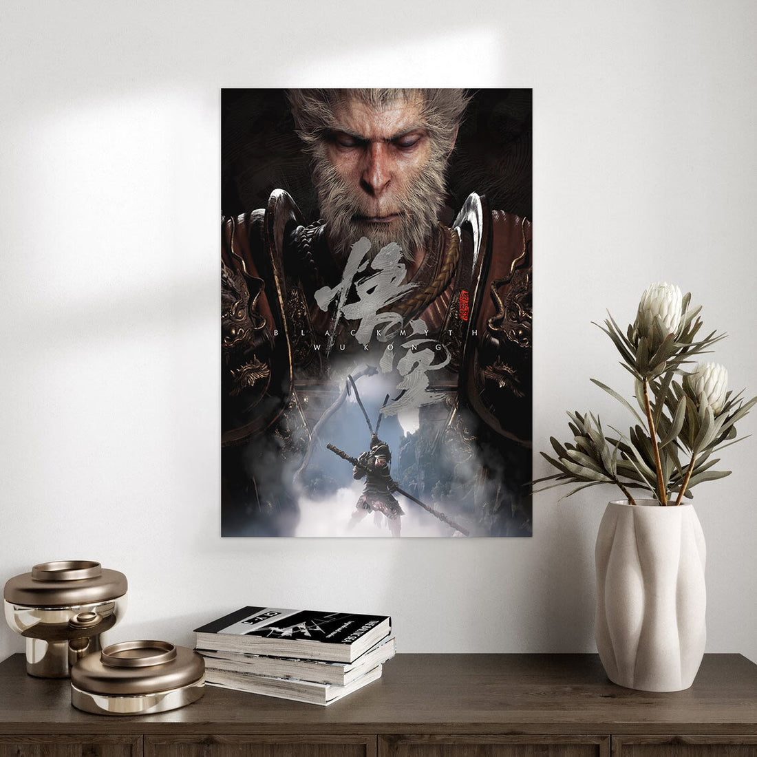 Black Myth Wukong Epic Warrior Poster