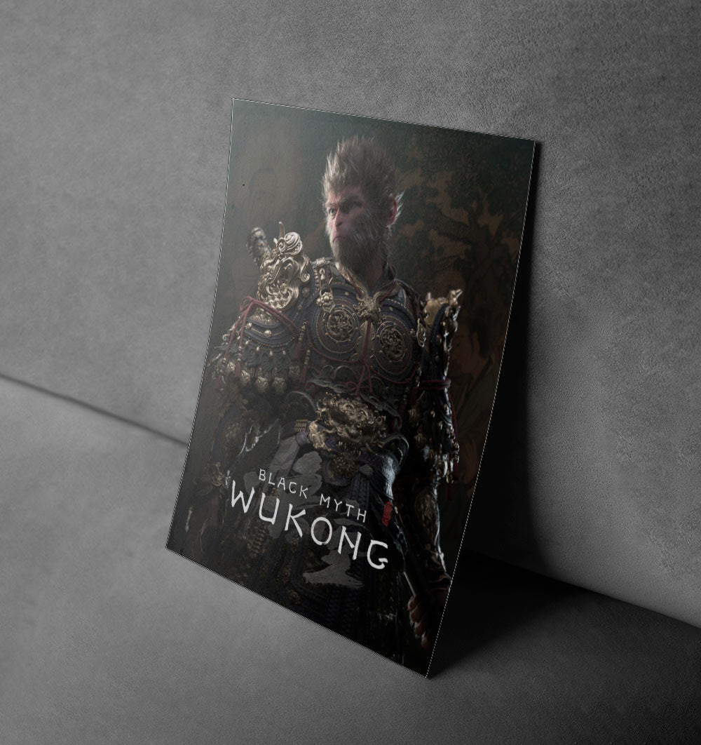 Black Myth Wukong Majestic Warrior Poster