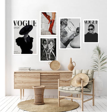 Iconic Fashion Moments Wall Art Combo