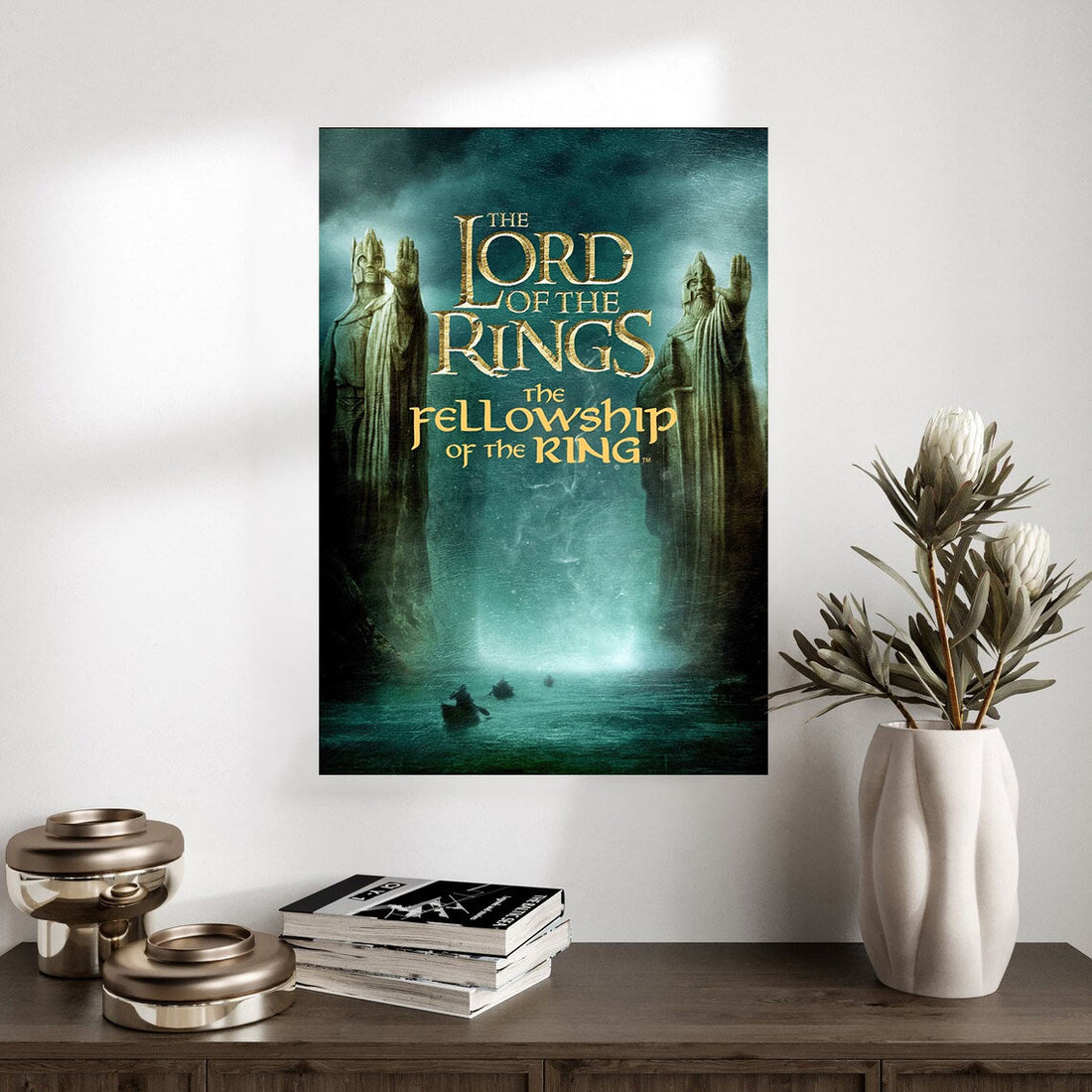 The Fellowship's Journey - Iconic Lord of the Rings Poster