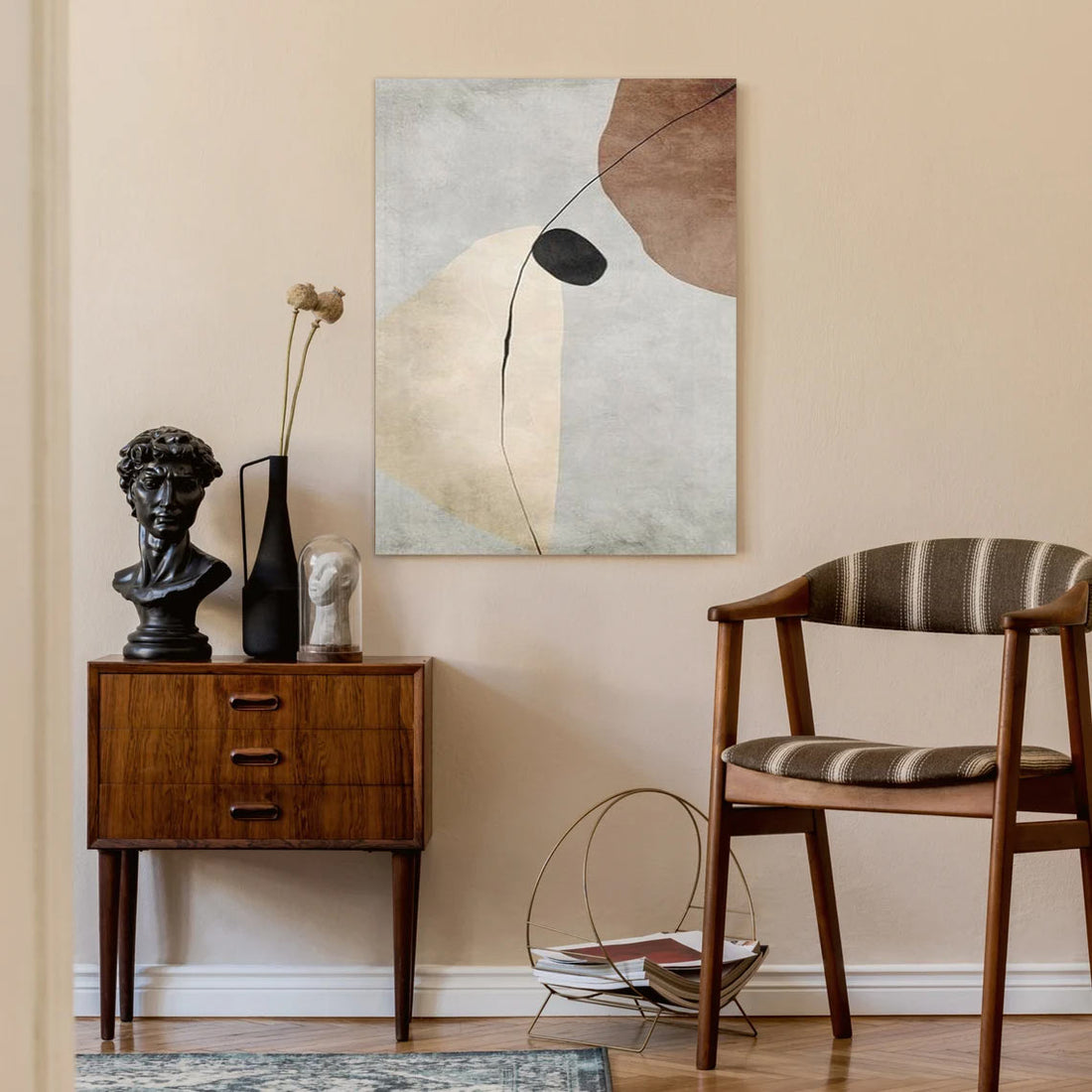 Organic Flow – Subtle Abstract Wall Art