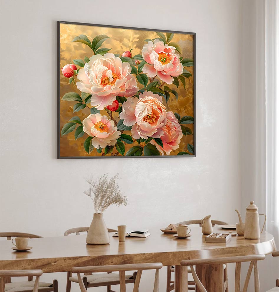 Peony Paradise: A Floral Tapestry