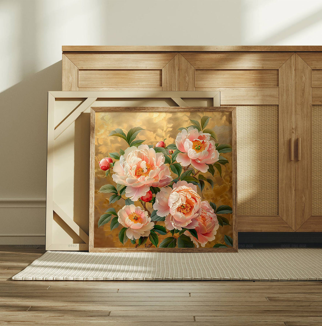 Peony Paradise: A Floral Tapestry