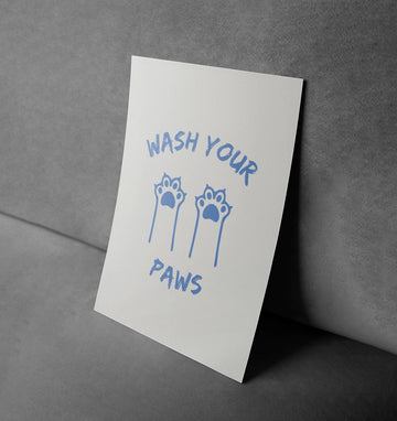 Wash Your Paws - Fun Hygiene Reminder for Kids