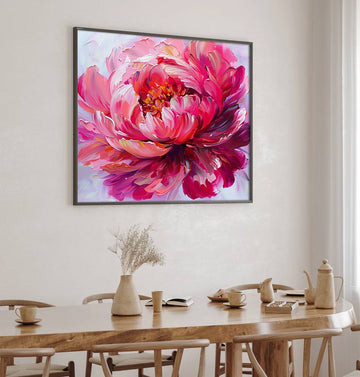 Radiant Peony: A Floral Symphony