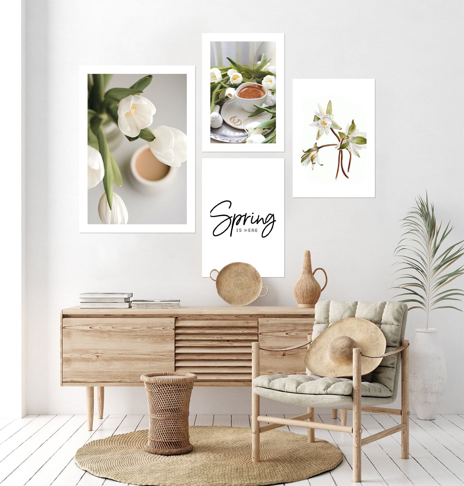 Welcome Spring Wall Art Set