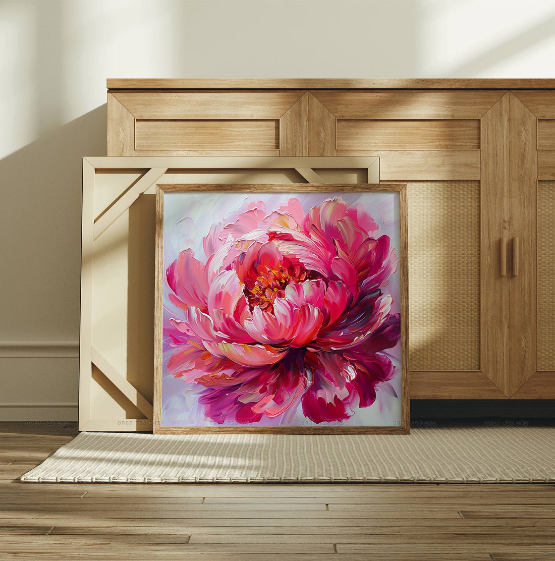 Radiant Peony: A Floral Symphony